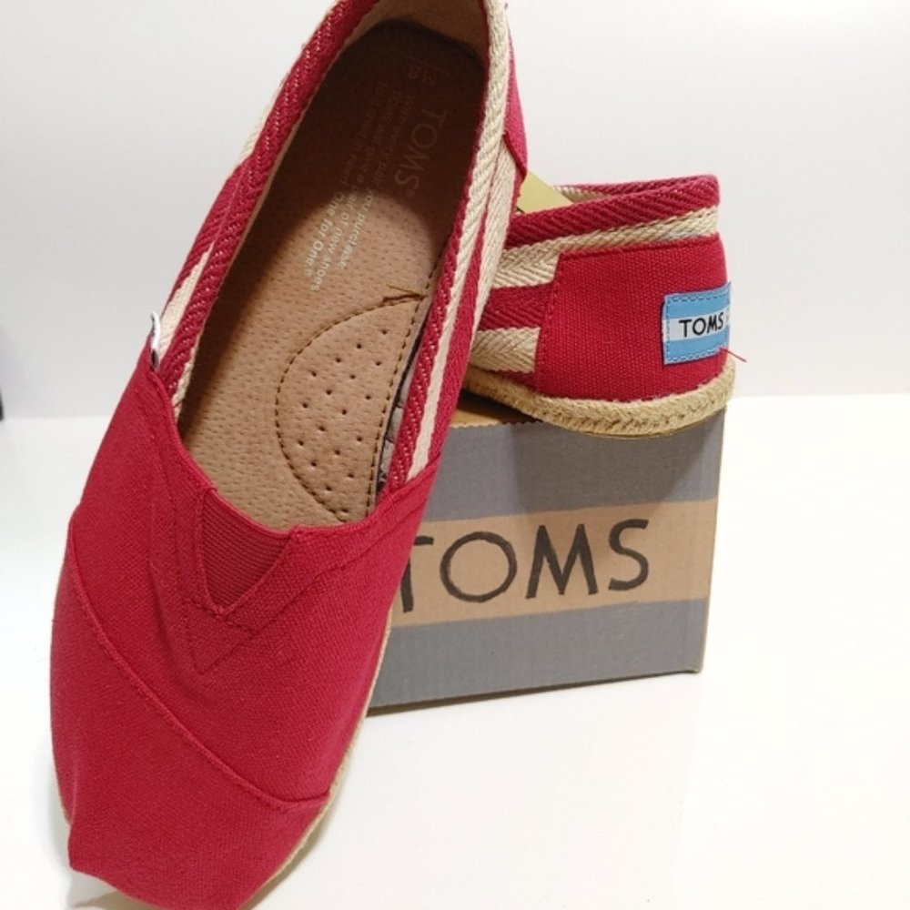 TOMS Red Stripe University Men Classics